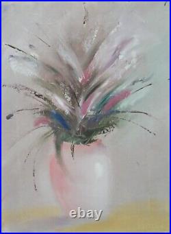 Original Hand Paint Oil Painting on Canvas Bouquet 12x16