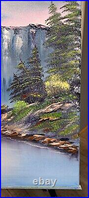 Original Oil Painting 18×24 Mountain Serenity