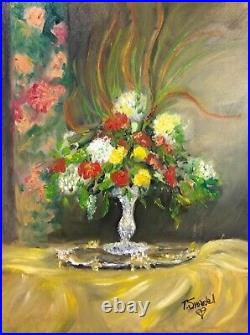 Original Oil Painting by Tina Swindell Oil On Canvas 12 X 9 X. 75