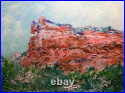 Original Painting by American Artist M. Hee / Impressionism Landscape