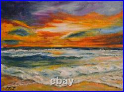 Original Painting by American Artist Michelle Johnson / Seascape Painting