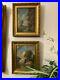 Pair-Beautiful-Landscape-Oil-Canvas-Paintings-1898-Listed-Frederick-Leo-Hunter-01-ac