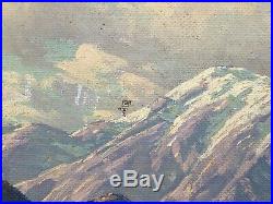 Paul Grimm California Desert Landscape Oil Painting 24x30 Natures Symphony