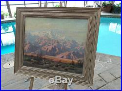 Paul Grimm California Landscape Oil Painting 20 x 24 Sunset
