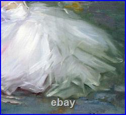 Perfect oil painting handpainted on canvas The Ballerina Dancer 36x24