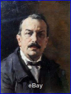 Peter Kalman Famous Self-Portrait (Budapest) 1922 oil on canvas (hungarian)