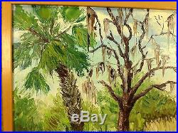 Pierre Henri Matisse Oil on Canvas Painting Jones Island FL Landscape H Signed