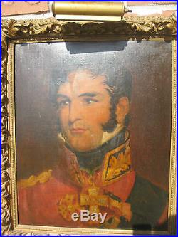 Portrait of Leopold I, King of Belgians, oil painting on canvas, circa 1820