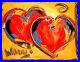 RED-HEARTS-Pop-Art-Painting-Original-Oil-On-Canvas-Gallery-Artist-QWDE-01-sklz