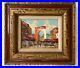 Rare-antique-original-impression-oil-painting-Market-Scene-Signed-Valencia-Frame-01-jugv