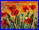 Red-poppies-Pop-Art-Painting-Original-Oil-Canvas-Gallery-FER4F-01-or