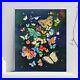 SALE-ITEM-Original-Oil-Painting-Butterflies-Art-24-x-20-inches-Canvas-01-cka