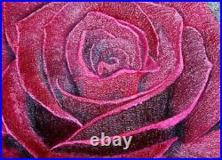 SALE! ORIGINAL PAINTING, Rose art, 18 x 24 inches, Canvas, Good quality