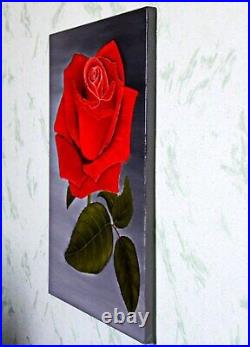 SALE! ORIGINAL Painting, Rose Art, 24 x 16 inches, Canvas, Good quality
