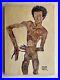 SIGNED-EGON-SCHIELE-Oil-Painting-Oil-On-Canvas-Large-Size-19-X-27-01-jchq