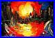 SUN-CITYSCAPE-ORIGINAL-OIL-Painting-Stretched-wall-decor-01-cora