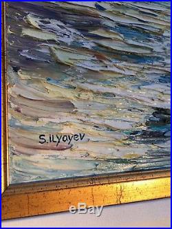 Slava Ilyayev A Walk To Remember Original Oil on Canvas Painting Framed 32x36