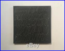 Small Cy Twombly Painting on canvas