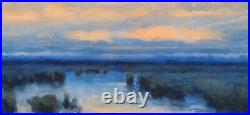 Sunrise Wetlands Realism Landscape OIL PAINTING ART IMPRESSIONIST Original