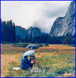 THOMAS KINKADE ORIGINAL OIL PAINTING Yosemite Meadow (NOT A PRINT) Provenance