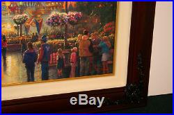 Thomas Kinkade Disneyland 50th Anniversary 18x27 Studio Proof Canvas 29 / 80
