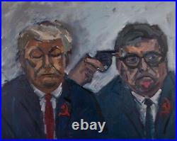 Trump Painting, oil on canvas