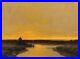 Twilight-Wetlands-Realism-Landscape-OIL-PAINTING-ART-IMPRESSIONIST-Original-Gold-01-durf