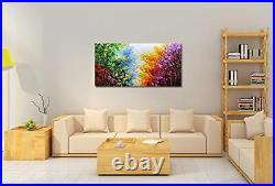 V-inspire Art 24x48 inch Modern Abstract Oil Painting on Canvas Wall Art 100%