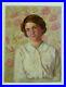 VTG-1930-s-WPA-Oil-Painting-Portrait-of-Brunette-Woman-on-Wallpaper-01-jvs