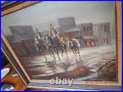 Very Rare J. Stanford Original Signed Oil Painting