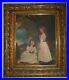 Vintage-DeNunzio-Oil-Painting-in-Stunning-19th-c-Deep-Wood-and-Gilt-Gesso-Frame-01-eub