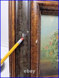 Vintage High End Oil Painting Floral Still Life Framed, Sighned Tere, 8x10