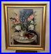 Vintage-Signed-Oil-On-Canvas-Still-Life-Painting-Flowers-Fruit-S-Campbell-01-tbgh