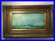 Vintage-gilt-framed-original-oil-painting-on-canvas-seascape-maritime-rough-sea-01-btj