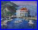 YARY-DLUHOS-Santa-Catalina-Island-Casino-California-Harbor-Original-Oil-Painting-01-um